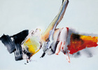 莊喆：〈抽象〉油彩 畫布90.5 x 127 cm  1980