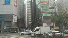 圖9：韓國街道不如臺灣著重人文藝共生
