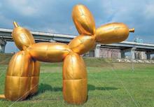 新北市水利局的自製氣球狗(引用網路)