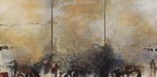 圖2 趙無極，《三聯作》，1982，油畫畫布，195×390㎝ / 香港蘇富比，成交價8524萬港玩