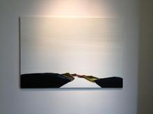 黃品玲，《漂浮之島》，油彩、畫布，112*145.5cm，2013
