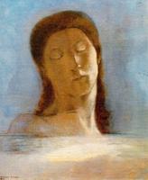Odilon Redon, Closed Eyes, 1890
